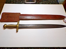 AUTHENTIC- FRENCH Model 1831  ARTILLERY SHORT SWORD by private contractor- JEAN picture