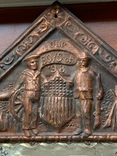 1898 Spanish American War Mirror - Our Boys of '98 - Dewey, Shelby, Maine picture