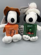 Fall and Christmas Snoopy Plush NOS Whitman's with Tags picture