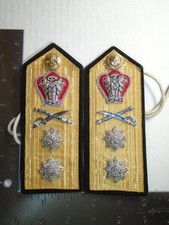 Vintage Indian/India Navy Rear Admiral Ceremonial Dress Shoulder Boards picture