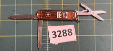 Wenger Esquire Pella Windows Advertising Brown Translucent Swiss Army Knife 288 picture