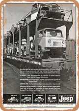 METAL SIGN - 1962 Willys Jeeps Fleet Vehicles Vintage Ad picture