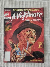 Freddy Krueger's a Nightmare on Elm Street #1 Marvel Comics 1989 Comic Magazine picture