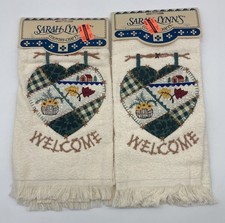 New Old Stock, Vintage Kitchen Towel 2pc Sarah Lynns Country Kitchen Rn 15545 picture