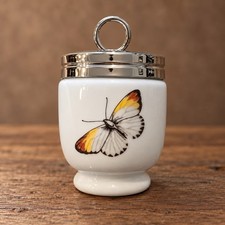 Royal Worcester Strawberry Fair Egg Coddler Single Butterfly Wild Strawberry picture
