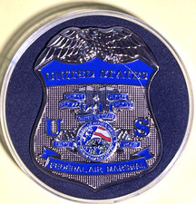 ✅🔥U.S. Federal Air Marshal Service - FAMS - 9/11 SAINT MICHAEL CHALLENGE COIN picture