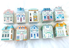 *LOT OF 10* Lenox Spice Village Vintage 1989  Jars picture