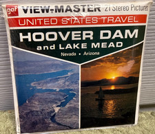 GAF View-Master Hoover Dam and Lake Mead 3 Reel Packet NEW SEALED picture