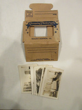 Vintage Mount Vernon, VA Minature Photograph Cards & Envelope - RB3425 picture