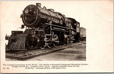 Postcard Mallet Articulated Compound Mountain Climber locomotive picture