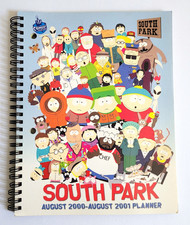 Vintage South Park 2000-2001 Planner Cedco Comedy Central Spiral Calendar Unused picture