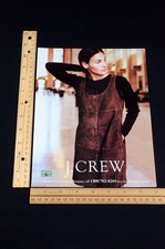 1995 J. Crew Women's Travel Magazine Page Print Ad Poster Vintage 1990s 90s picture