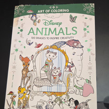 Disney Art of Coloring Animals Paperback 2016 (Disney Editions) picture