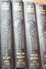 9 Vol COMPLETE American Educator Loose Leaf Extension Ridpath Encyclopia 1928 picture