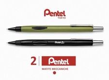 Pentel Mechanical Pencils Clic PD349 & PD345 Vintage 0.5 Mm Vintage 2 Pieces picture