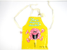 Mr. Men Roger Hargreaves Children’s Apron with Tags Vintage 1982 Rare Mr. Messy picture