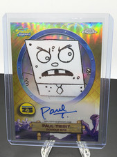 2025 Topps Chrome SpongeBob DoodleBob Paul Tibbitt Auto SA-DO picture