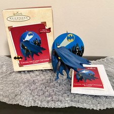 Hallmark Keepsake Batman Calling the Caped Crusader Ornament Light Effect 2002 picture