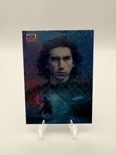 2025 Topps Star Wars Galaxy The Duel Kylo Ren vs Rey Card #3 /77 Logofractor picture