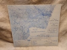 1965 BOY SCOUTS OF AMERICA KLONDIKE DERBY BLUEPRINT  MAP picture