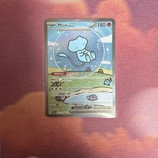 Pokémon TCG Mew ex 232/091 SV Paldean Fates Full Art Holo  picture