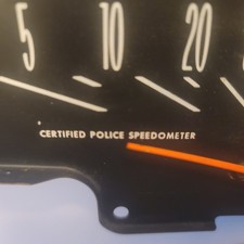 POLICE Package Certified Speedometer 1974 Oldsmobile Delta 88 Highway Patrol HP picture