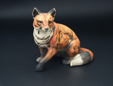 Vintage 1950's Ceramic RED FOX Figurine 5