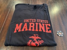 USMC Marines T Shirt NEW XXL Black -50%DONATED TO VETERANS via EBay picture