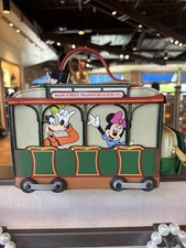 Disney Parks 2026 WDW Main Street Loungefly Trolley Bag New picture