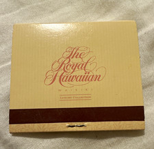 The Royal Hawaiian Hotel Waikiki Matchbook Cover Applied Graphics, Inc. Japan picture