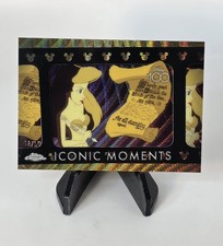 2023 Topps Chrome Disney 100 Ariel Gives Up Her Voice Iconic Mom. Gold Wave /50 picture