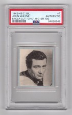 PSA AUTHENTIC JOHN WAYNE 1942 C. Gil Card RARE RARE RARE picture