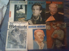 German WW2 era magazine lot of 6 picture