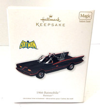 Hallmark Keepsake 2011 Batman 1966 Batmobile Magic Features Sound NIB NEW picture