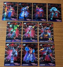 2026 Upper Deck Transformers The Movie 40th Galaxy Parallel COMPLETE SET of 10 picture