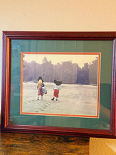 Vintage Walt Disney Mickey Golf Framed Print Disney Franchise picture