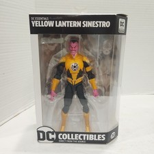 DC Collectibles Essentials: Yellow Lantern Sinestro 7” Action Figure -Sealed Box picture