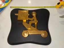 Vintage 1950s Kraft Television Cameraman Wall Plaque Award picture