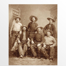 John Slaughter Texas Rangers Photo Print –  Old West Lawmen  Wild West Sheriff picture