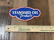 Vintage Style Standard Oil  Store Enamel Advertising Porcelain  Sign picture