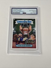 Garbage Pail Kids Time Jump John signed by John Cusack PSA DNA Authentic picture