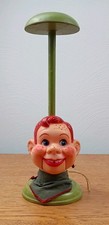 Antique Hat Stand Head Display Bust Howdy Doody Oddity Vintage Mannequin Statue picture