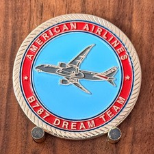American Airlines B787 Dream Team Challenge Coin  W#31 picture