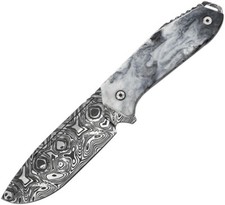 Takumitak Takumi Fixed Knife 4.5″ 3Cr13 Steel Blade Black Glow Resin Handle picture