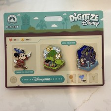 2026 DIGITIZE DISNEY Sorcerer Mickey Runaway Railway Fantasmic DHS LE 3-PIN SET picture