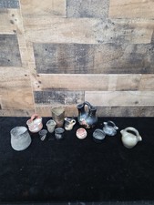 12 Pcs Vintage  Native American Pottery Small  From Private Collection picture