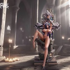 FWS Studio 1/6 Olica Diskrentia Statue PU in stock Kuroinu Model H33cm Anime picture