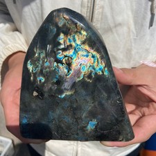 1080g Natural Rare  Labradorite Quartz Crystal Mineral Specimen Healing picture