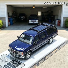 1:64 GMT400 Blue HEC Beijing Edition Diecast Alloy Car Model Collectible Gift picture