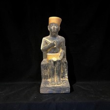 Egyptian Artifacts A Rare Authentic Pharaonic Statue Egyptian Phataoh Khufu BC picture